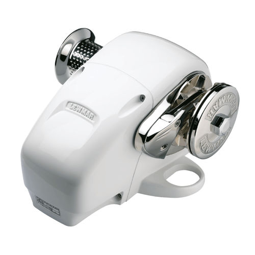 Molinete eléctrico - H2 series - LEWMAR - para barco / horizontal / bajo cubierta