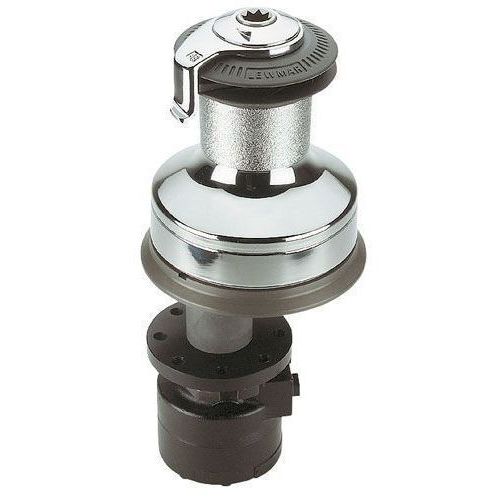 Winch autocazantes - 48ST series - LEWMAR - hidráulico / 2 velocidades / de cromo