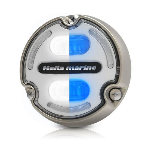 Iluminación subacuática para barco - 2LT 016 147-101 - HELLA MARINE - para yate / LED / para montaje en superficie