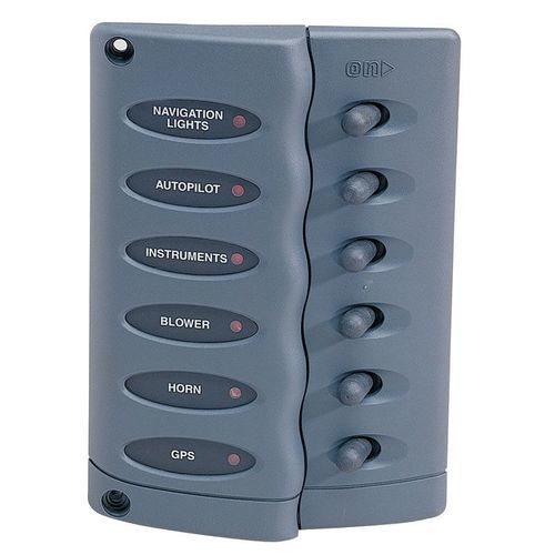 Panel eléctrico para barco - 6 WAY - HELLA MARINE - de corriente