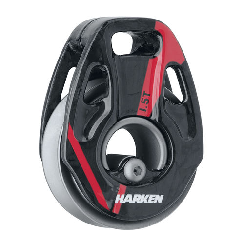 Polea simple - 3294 - Harken - de reenvío / con rodamiento de rodillos / Ø máx. cabo: 9 mm