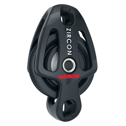 Polea simple - 2191 - Harken - de reenvío / con arraigo / Ø máx. cabo: 8 mm