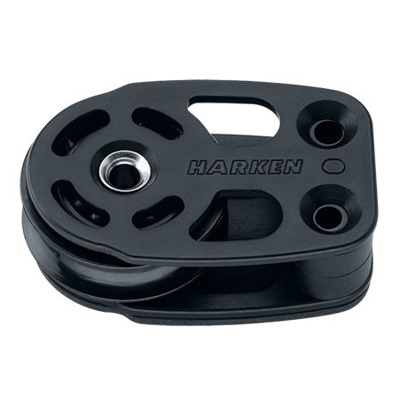 Polea simple - 6091 - Harken - de reenvío / plana de reenvío / con clavija fija