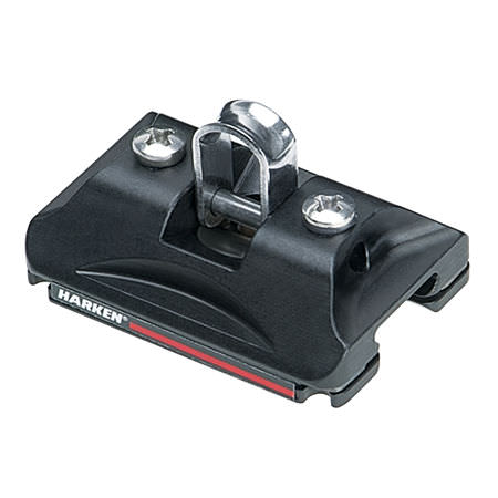 Carro de escota para vela ligera - 2700 - Harken - de vela mayor / sobre rodamientos de bolas / con grillete pivotante