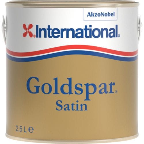 Barniz para barco - Goldspar Satin - International Yacht Paint - para madera / de poliuretano / satinado