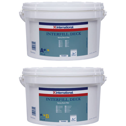 Masilla bicomponente - Interfill Deck - International Yacht Paint