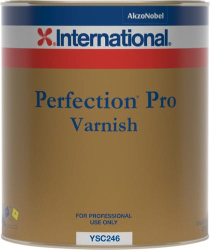 Barniz para barco - Perfection Pro - International Yacht Paint - para madera / monocomponente / brillante