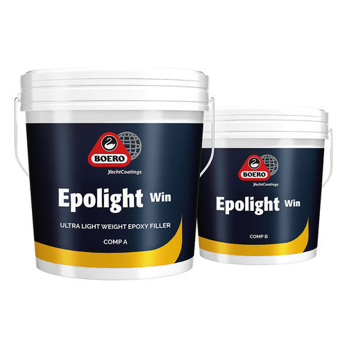 Masilla epoxi - EPOLIGHT WIN - Boero YachtCoatings - bicomponente / para lustrado