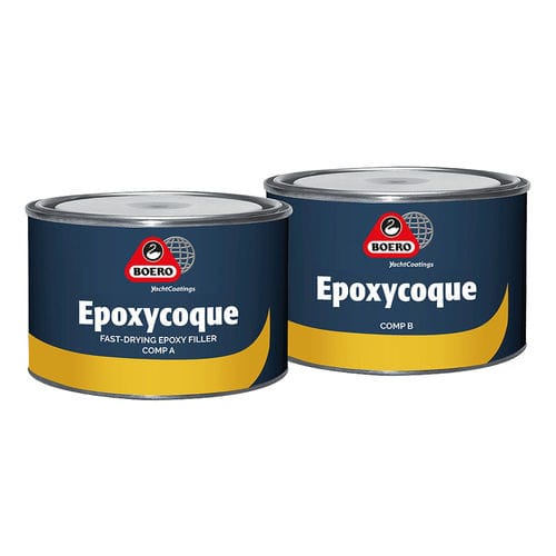 Masilla epoxi - EPOXYCOQUE - Boero YachtCoatings - bicomponente / de reparación