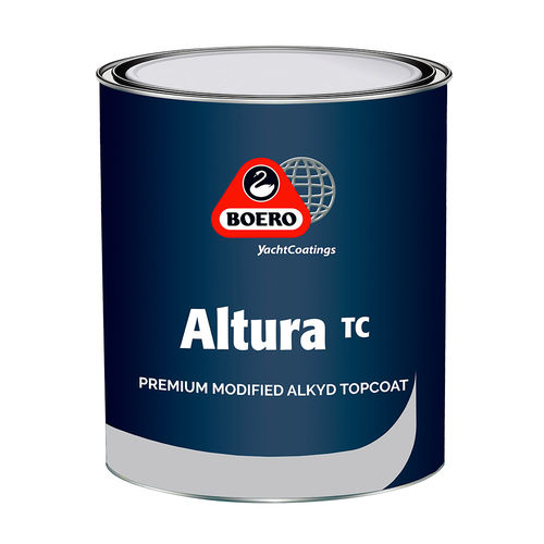 Pintura para embarcación de recreo - ALTURA TC - Boero YachtCoatings - monocomponente / de poliuretano / de acabado