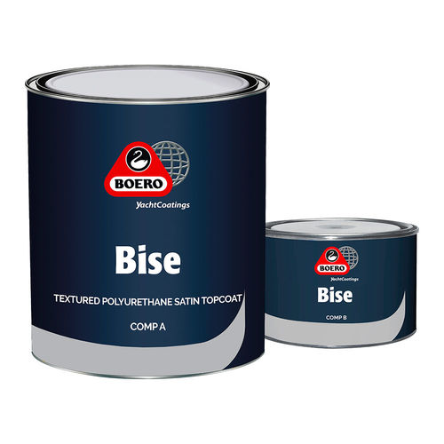 Pintura para embarcación de recreo - BISE - Boero YachtCoatings - bicomponente / de poliuretano / satinada