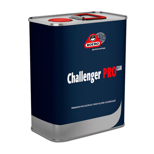Barniz para barco - CHALLENGER PRO CLEAR - Boero YachtCoatings - para madera / bicomponente / acrílico