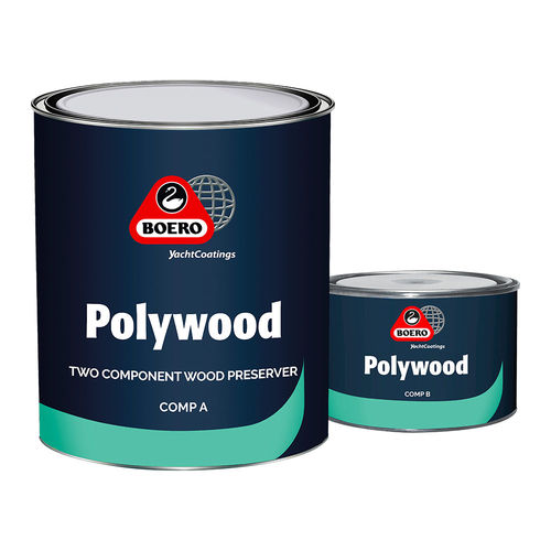 Barniz para barco - POLYWOOD - Boero YachtCoatings - para madera / bicomponente / de poliuretano