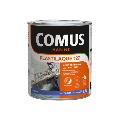 Laca para embarcación de recreo - PLASTILAQUE 127  - COMUS MARINE - monocomponente / de resinas alquídicas / uretano