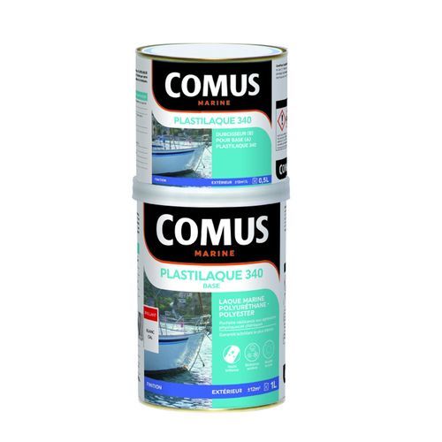 Laca para embarcación de recreo - PLASTILAQUE 340  - COMUS MARINE - de poliuretano / bicomponente / de poliéster