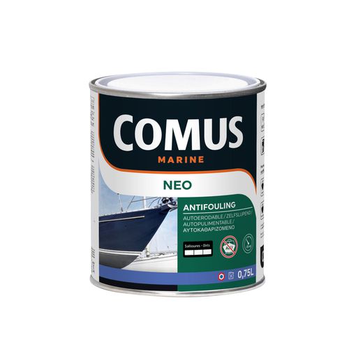 Antifouling para barco - NEO  - COMUS MARINE - de alta eficacia / de matriz semidura / multiusos