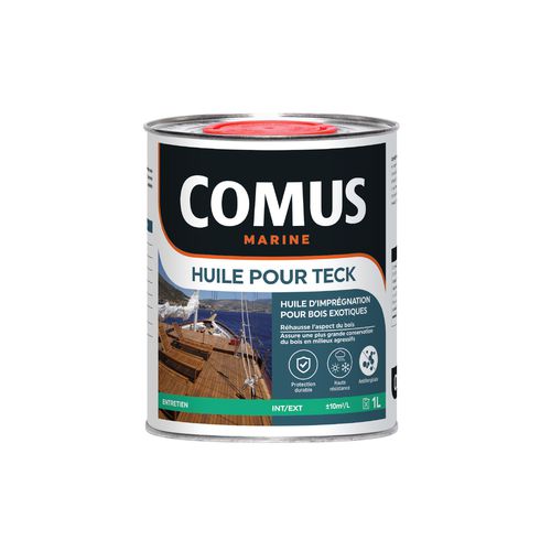 Aceite nutritivo - COMUS MARINE - para madera exótica / para cubierta / para barco