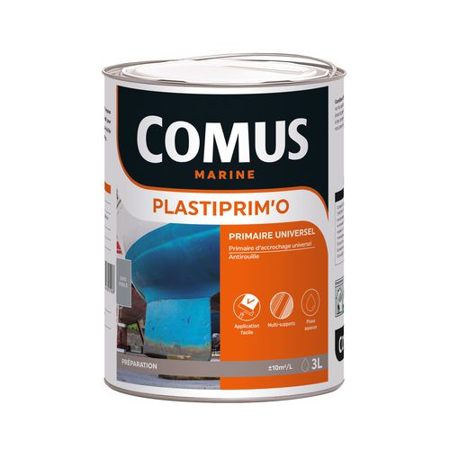 Imprimación para barco - PLASTIPRIM’O - COMUS MARINE - multiusos / uretano / de resinas alquídicas