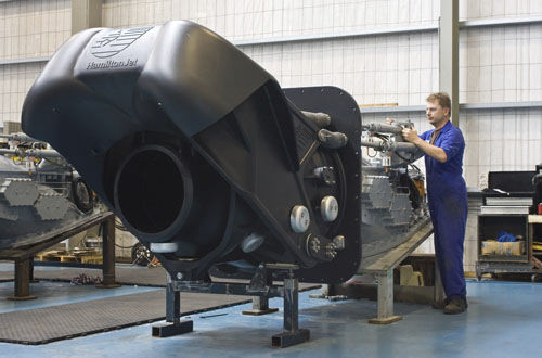 Turbina hidrojet para buque - HT810 - HAMILTONJET
