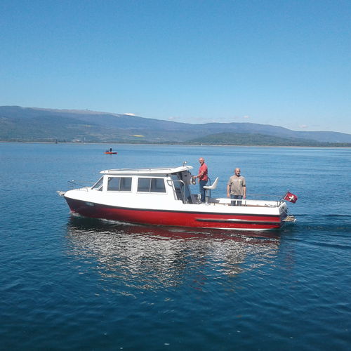 Barco profesional barco taxi - AQUABUS 850T - Grove Boats - intraborda / electrosolar / remolcable
