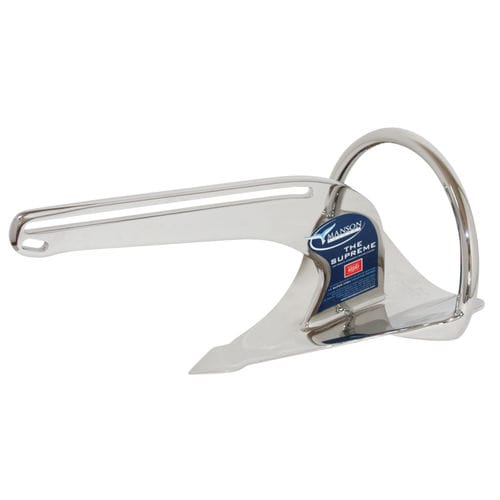 Ancla de tipo Manson - SUPREME - Manson Anchors - para barco / de acero inoxidable / de acero galvanizado