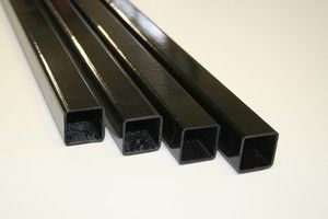 Tubo de fibra de carbono para veleros cuadrado - RECTANGULAR TUBE - C-Tech