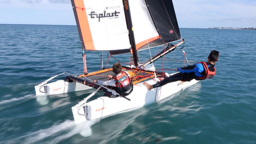 Catamarán deportivo de recreo - M - ERPLAST - para escuela / de regata / individual