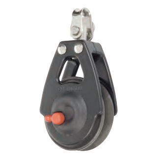 Polea simple - HT9207 series - Holt - con mordaza / de mariposa / winch