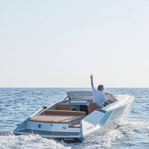 Runabout intraborda - 747 Mirage - FRAUSCHER BOOTSWERFT - con doble consola / open / de deporte