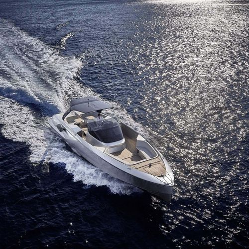 Barco cabinado intraborda - 1414 Demon Air - FRAUSCHER BOOTSWERFT - bimotor / open / con consola central