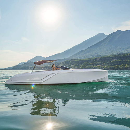 Barco cabinado intraborda - 1212 Ghost - FRAUSCHER BOOTSWERFT - open / con doble consola / 10 personas máx.