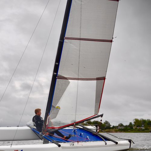 Vela mayor - A-CAT - Doyle - para barco de quilla monotipo de deporte