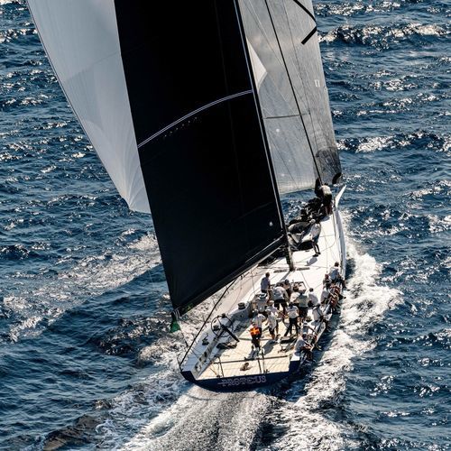 Vela de viento portante - Doyle - para velero de regata / para yate de vela / de poliéster