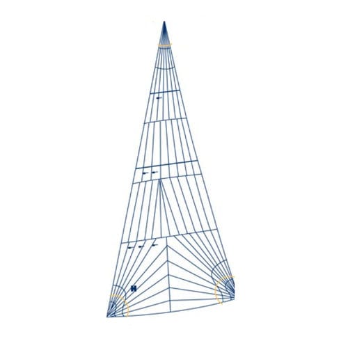Vela de proa - GRAND PRIX - Hydesails - para velero de regata y crucero / de membrana