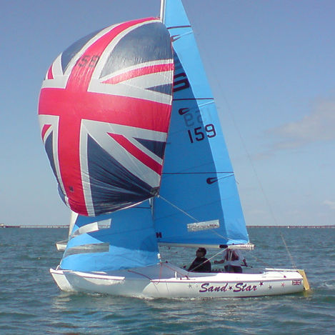 Vela mayor - SANDHOPPER - Hydesails - génova / spinnaker / para barco de quilla monotipo de deporte