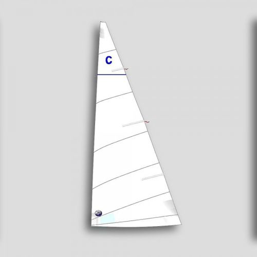 Vela mayor - Red  - Olimpic Sails - para monotipo / Cadet