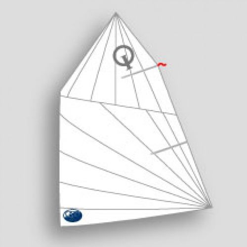 Vela mayor Optimist - M-RACE - Olimpic Sails - para vela ligera / cross-cut / Dacron