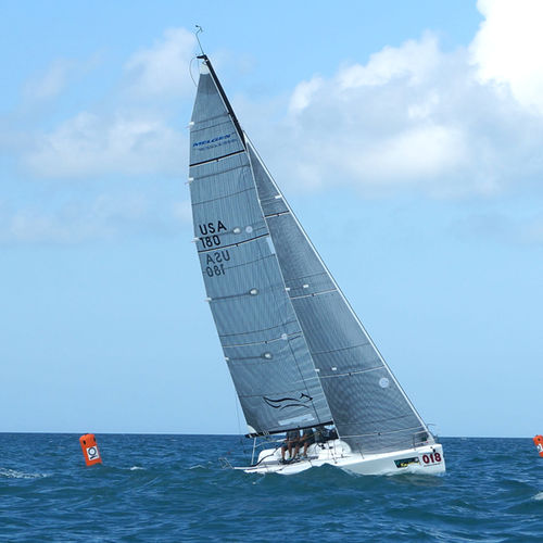 Vela mayor - FUSION M - Quantum Sails - para monotipo / de carbono / Melges 32