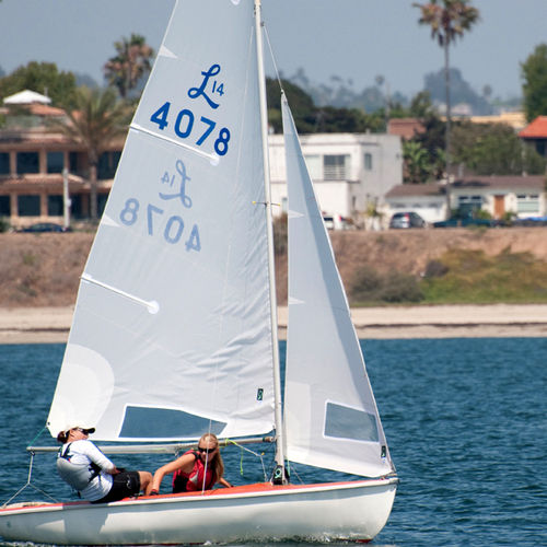 Vela mayor - JM-1 - Quantum Sails - para vela ligera / LIDO 14