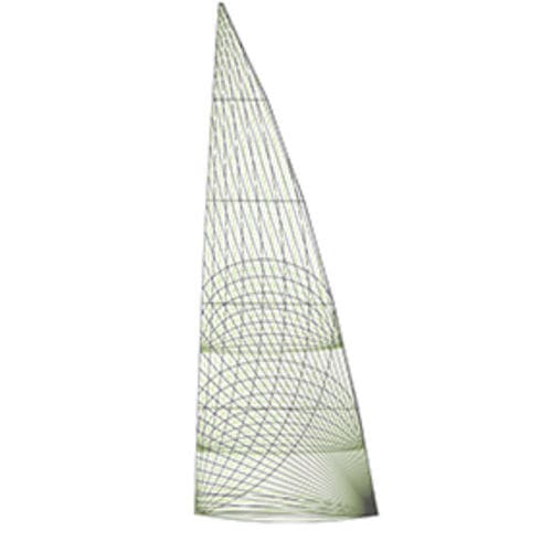 Vela mayor - FUSION M 8 - Quantum Sails - para velero de crucero / de carbono / de membrana