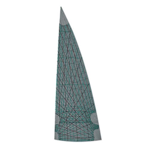Vela mayor - FUSION M 5 - Quantum Sails - para velero de carrera / de carbono / de membrana