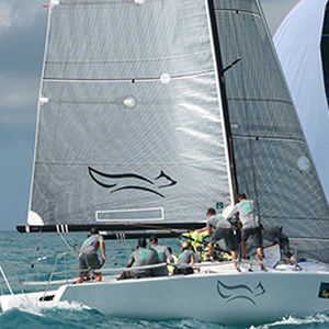 Foque -  FUSION M  - Quantum Sails - para barco de quilla monotipo de deporte / de carbono / Melges 32