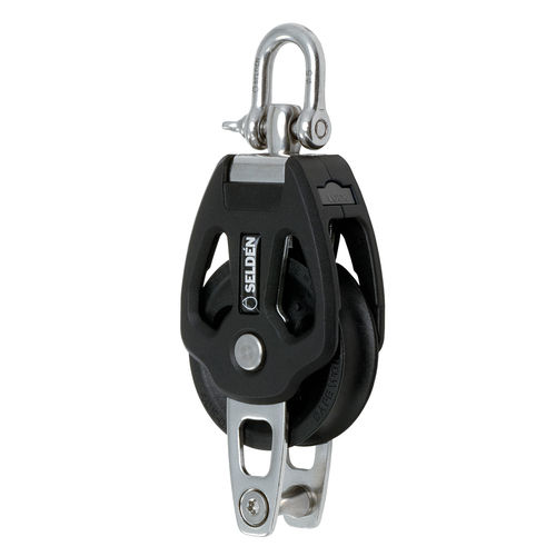 Polea simple - 405-001-02 - SELDÉN MAST - de reenvío / con giratorio / con arraigo