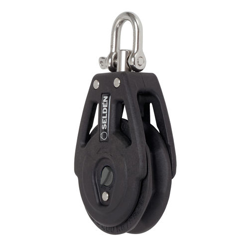 Polea simple - 406-301-01 - SELDÉN MAST - winch / con giratorio / Ø máx. cabo: 10 mm