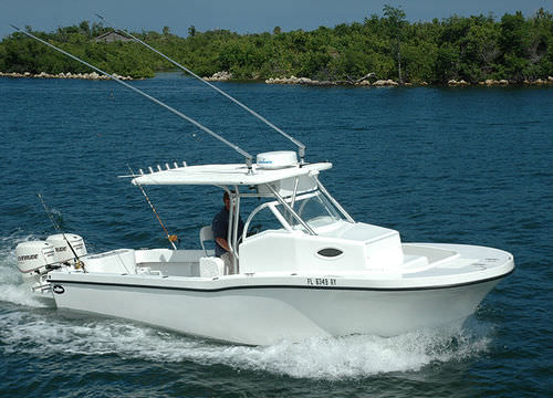 Walkaround fueraborda - 278 CRUISER - Dusky Marine - bimotor / de pesca deportiva / con T-top