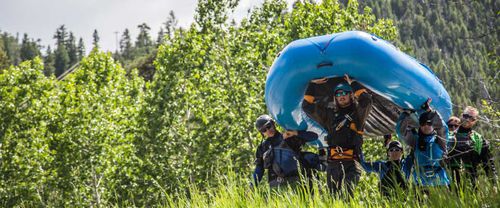 Raft para 7 personas - MAX 12.0.  - Hyside - de pesca