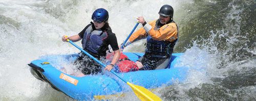 Kayak sit-on-top - PADILLAC II - 12.0 - Hyside - hinchable / de recreo / para adulto