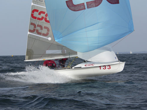 Barco de vela ligera doble -  505 - Rondar Raceboats - de regata / con un trapecio / 505