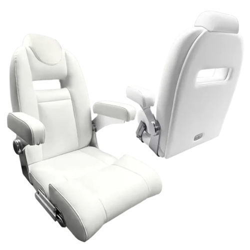 Asiento piloto - Evolution  - Pompanette - para barco / marino / con reposabrazos
