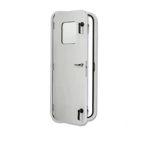 Puerta marina - 1600-W - Pompanette - con bisagra lateral / de aluminio extruido